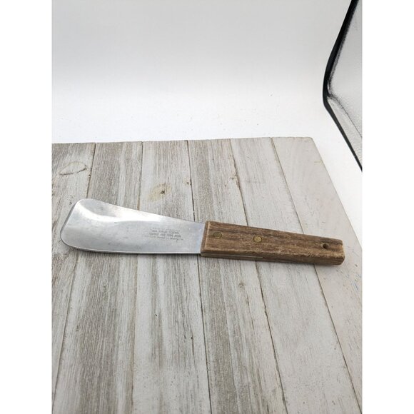 Vintage Vernco #2 Stainless Steel Ice Cream Spade Scoop Wood Handle 9 1/2" Japan - Picture 1 of 9
